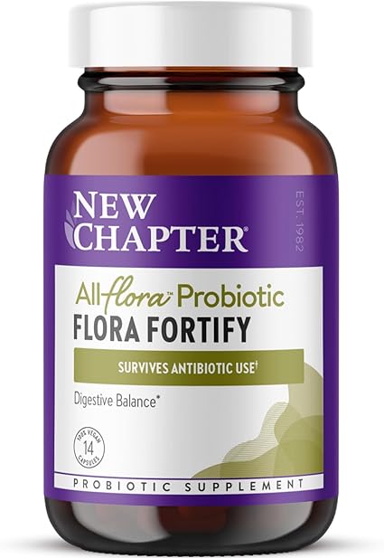 All Flora Probiotic Flora Fortify Capsules by New Chapter