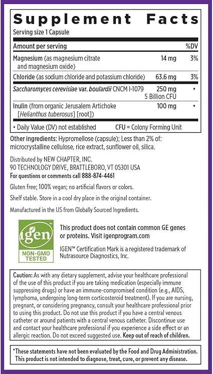 All Flora Probiotic Flora Fortify Capsules by New Chapter