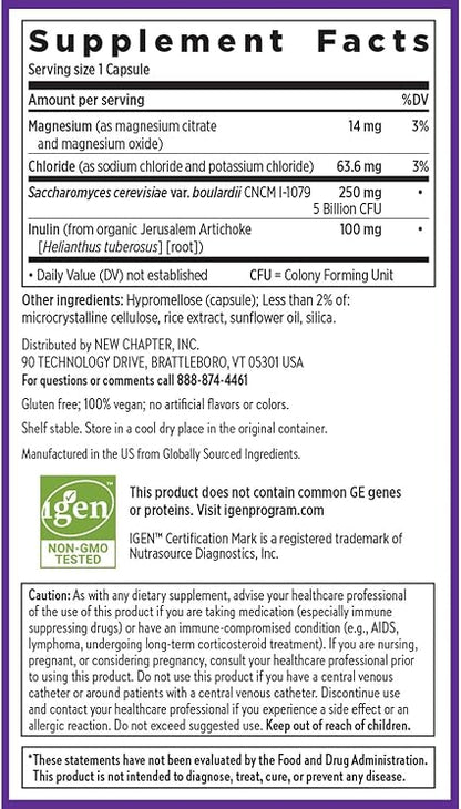 All Flora Probiotic Flora Fortify Capsules by New Chapter