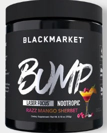 Bump Nootropic Razz Mango Sherbet Powder by Blackmarket