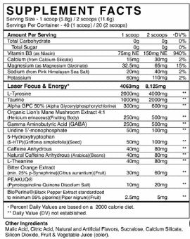 Bump Nootropic Razz Mango Sherbet Powder by Blackmarket