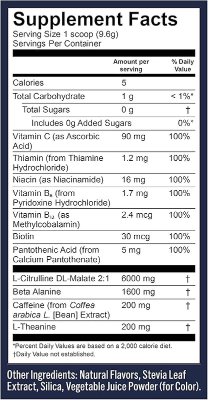 Pre-Workout Energy Mango Passionfruit Powder by Vega