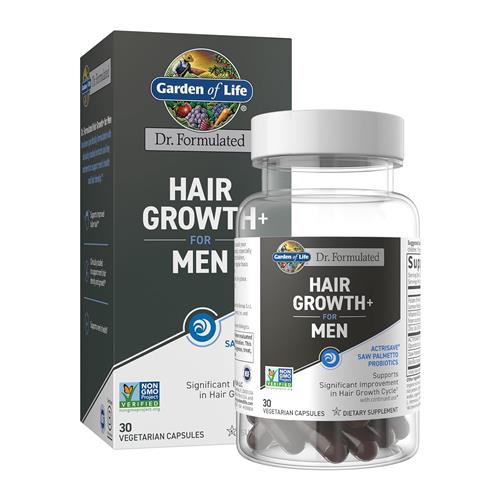 Hair Growth+ Capsules for Men by Garden of Life