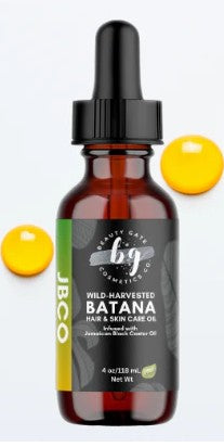 Wild Harvested Batana Oil with Black Castor Oil by Beauty Gate Cosmetics