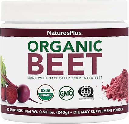 Oganic Beet Root Powder by Nature's Plus