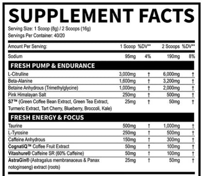 Fresh PreWorkout Kringle Candy by Fresh Supps