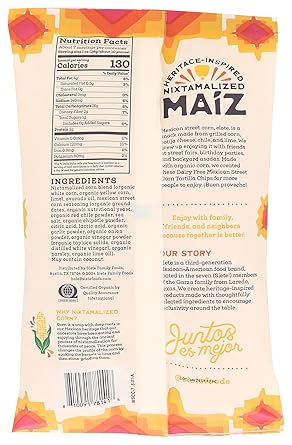 Corn Tortilla Chips Mexican Street Corn by Siete