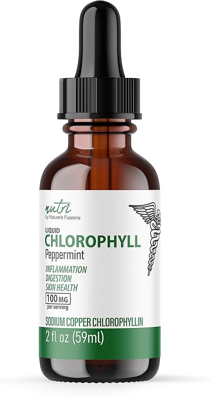 Chlorophyll Peppermint Liquid by Nature's Fusions