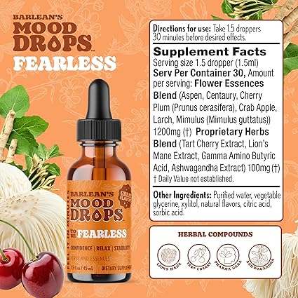 Mood Drops to be Fearless by Barleans