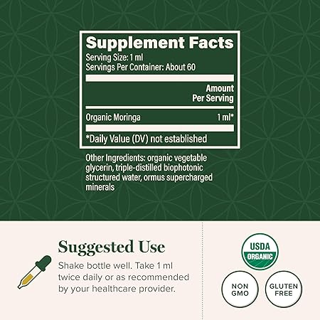 Moringa Liquid Extract by Global Healing