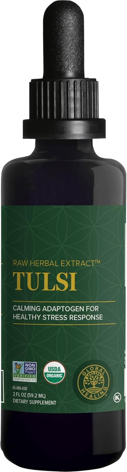 Tulsi Holy Basil Liquid Extract by Global Healing