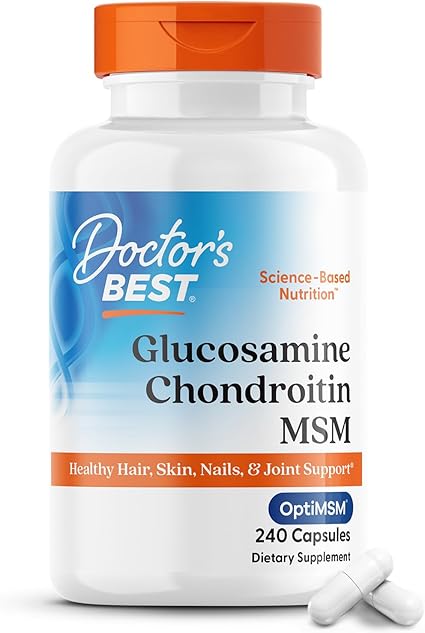 Glucosamine Chondroitin MSM Capsules by Doctor's Best