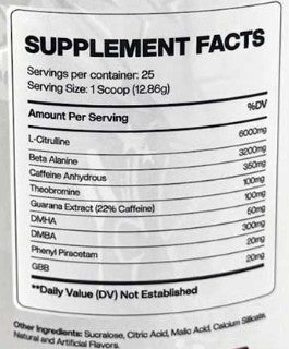 Doomsday PreWorkout Hawaiian by KJ Labs