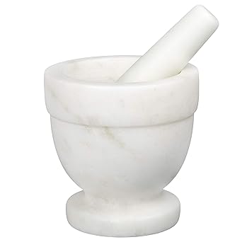 Marble Mortar & Pestle