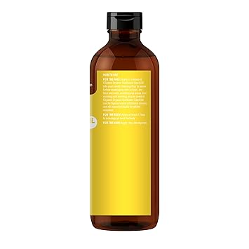 Organic Sunflower Oil by Cliganic
