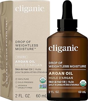 Argan Oil for Hair & Skin by Cliganic