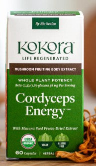 Cordyceps Mushroom Capsules by Kokora