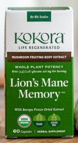 Lion's Mane Mushroom Capsules by Kokora