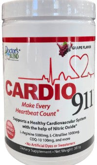 Cardio 911 Grape Powder by Doctor's Blend