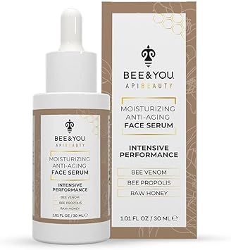 Moisturizing Anti-Aging Face Serum with Bee Venom by Bee & You
