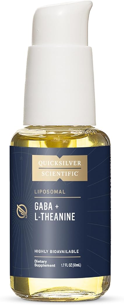 Liposomal GABA + L-Theanine Liquid by Quick Silver Scientific