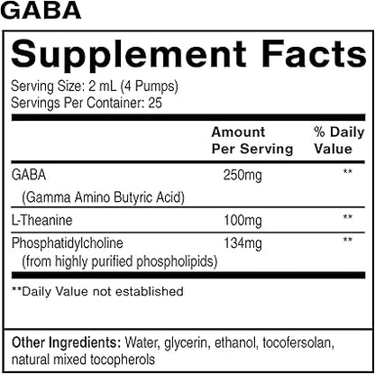 Liposomal GABA + L-Theanine Liquid by Quick Silver Scientific