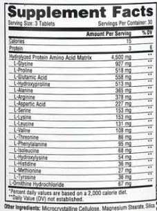 Amino 4500 Tablets by Metabolic Nutrition