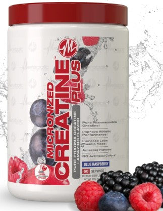 Creatine Plus Blue Raspberry Powder by Metabolic Nutrition