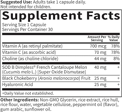 Skin Smooth SR Capsules by Garden of Life