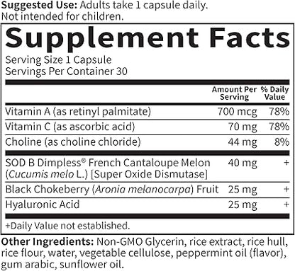 Skin Smooth SR Capsules by Garden of Life