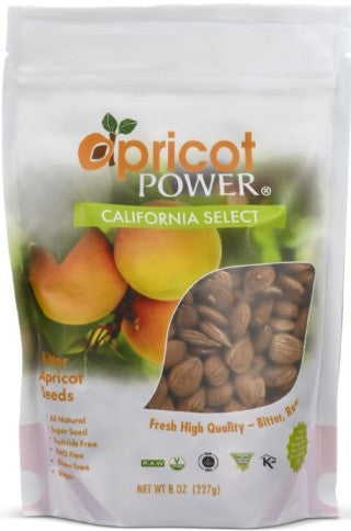 California Select Bitter Apricot Seeds by Apricot Power