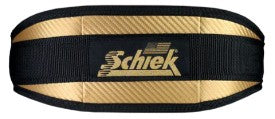 Lifting Belt 4" Gold Carbon Fiber by Schiek