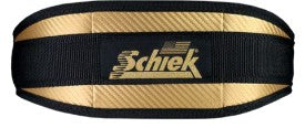 Lifting Belt 4" Gold Carbon Fiber by Schiek
