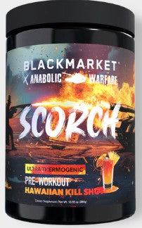 Scorch Anabolic Warfare PreWorkout Hawaiian Kill Shot by BlackMarket