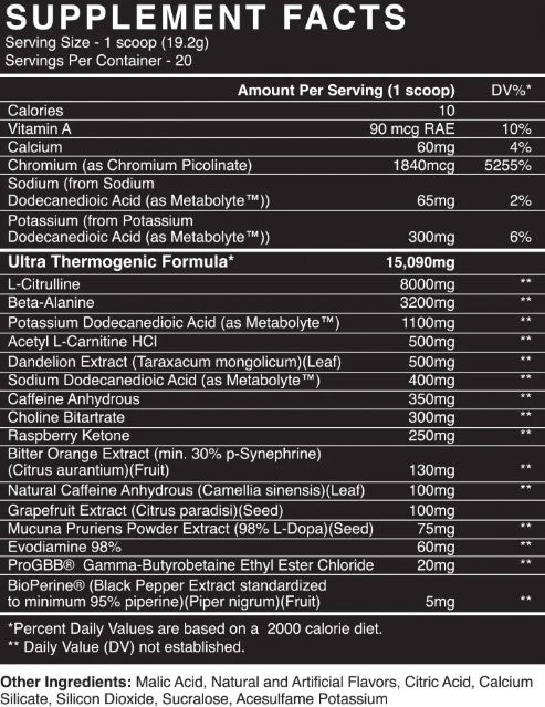 Scorch Anabolic Warfare PreWorkout Hawaiian Kill Shot by BlackMarket