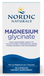 Magnesium Glycinate Capsules by Nordic Naturals
