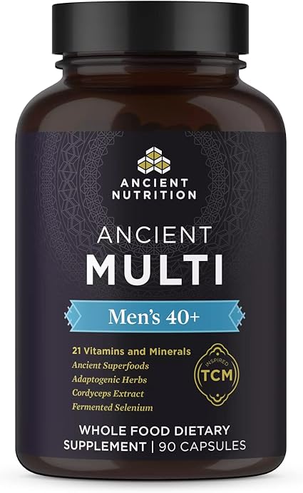 Men's 40+ Multivitamin Capsules by Ancient Nutrition