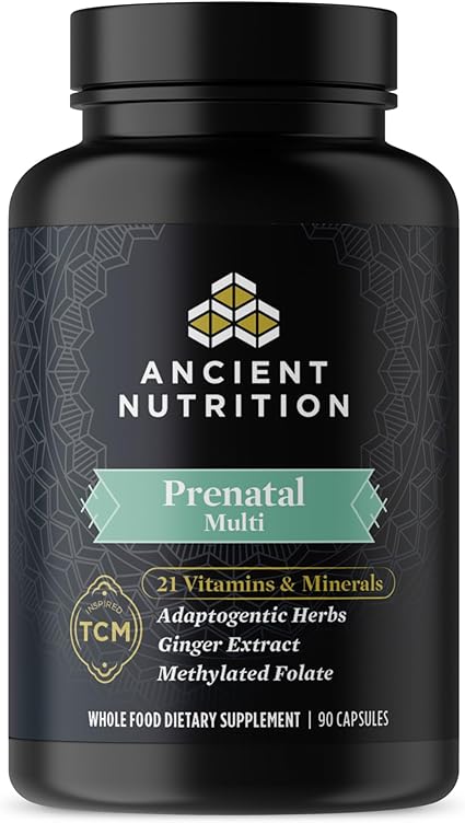 Prenatal Multivitamin Capsules by Ancient Nutrition