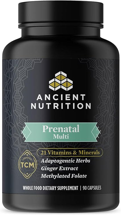 Prenatal Multivitamin Capsules by Ancient Nutrition