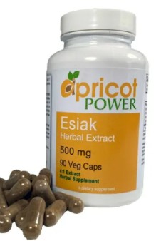 Esiak Extract Capsules by Apricot Power