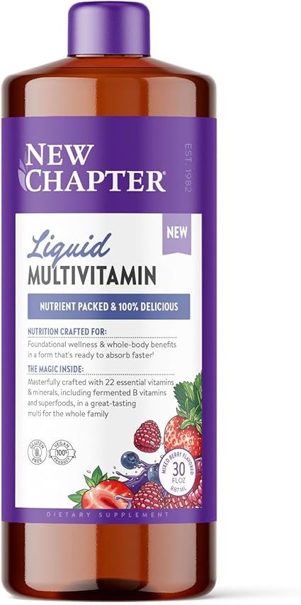 Liquid Multivitamin Mixed Berry by New Chapter