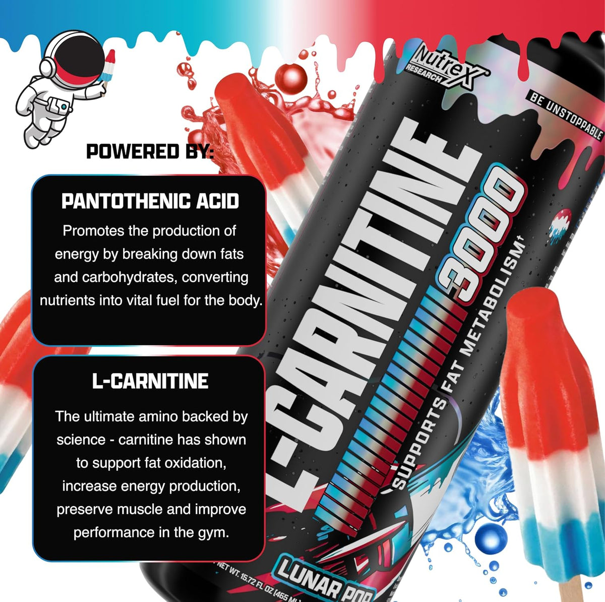 L-Carnitine 3000 Liquid Lunar Pop by Nutrex