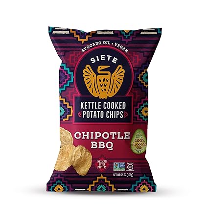 Chipotle BBQ Kettle Cooked Chips by Siete