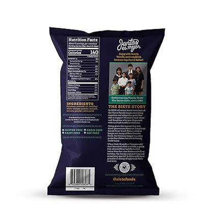 Serrano Sea Salt & Vinegar Kettle Cooked Chips by Siete