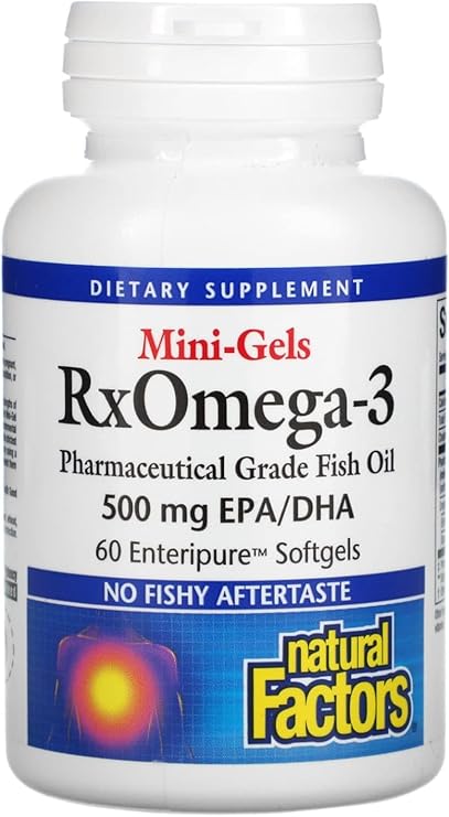 Rx Omega-3 Mini Gels by Natural Factors