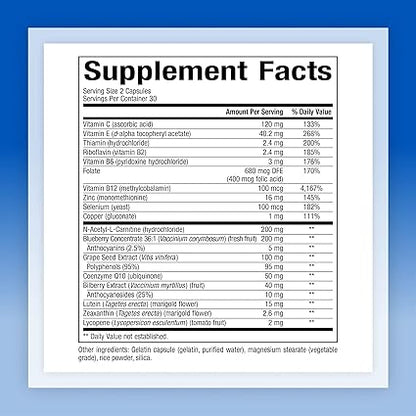 Advanced Eye Factors Capsules by Natural Factors