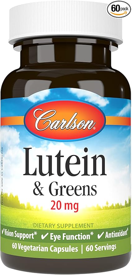 Lutein & Greens Capsules by Carlson