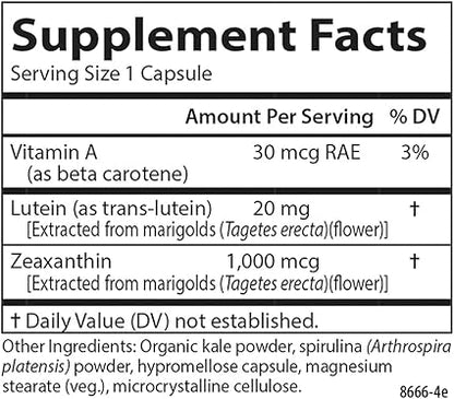 Lutein & Greens Capsules by Carlson