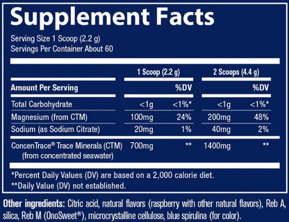 Daily Mineral Powder Blue Hawaiian by Trace Minerals