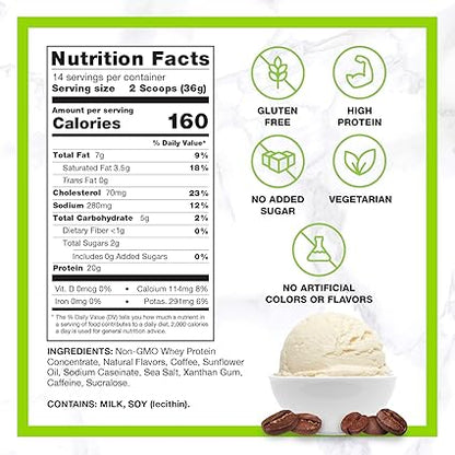 Protein Iced Coffee Sweet Cream by Chike